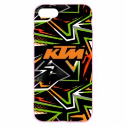 Чохол для iPhone SE 2020 KTM orange logo - PrintSalon