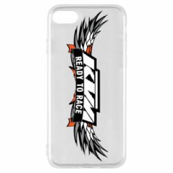 Чехол для iPhone SE 2020 Ktm Ready to Race Wings - PrintSalon
