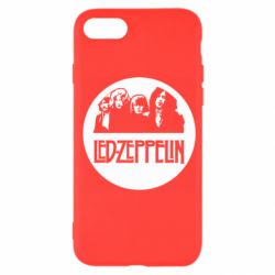 Чехол для iPhone SE 2020 Led Zeppelin in a circle - PrintSalon