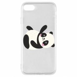 Чехол для iPhone SE 2020 Little panda - PrintSalon