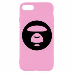 Чехол для iPhone SE 2020 Logo Bape Monkey - PrintSalon