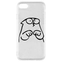 Чехол для iPhone SE 2020 Милый Кот Саймона - PrintSalon