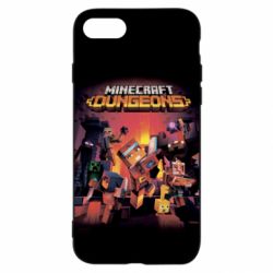 Чехол для iPhone SE 2020 Minecraft Dungeons new - PrintSalon