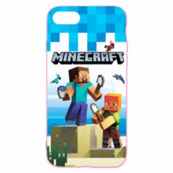 Чехол для iPhone SE 2020 Minecraft summer