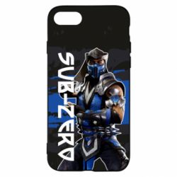 Чехол для iPhone SE 2020 Mortal Kombat Sub-Zero-PrintSalon Чехол для iPhone SE 2020 Mortal Kombat Sub-Zero