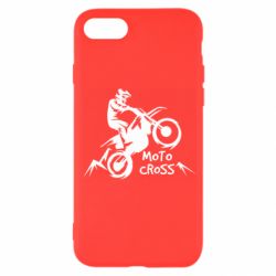 Чехол для iPhone SE 2020 Motocross sport - PrintSalon