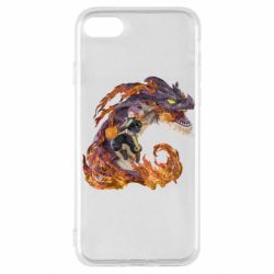 Чехол для iPhone SE 2020 Natsu with a dragon - PrintSalon