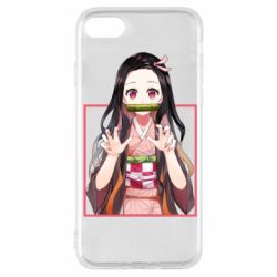 Чехол для iPhone SE 2020 Nezuko - PrintSalon