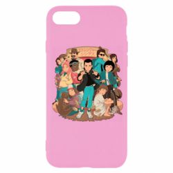 Чехол для iPhone SE 2020 Очень странные дела арт - PrintSalon