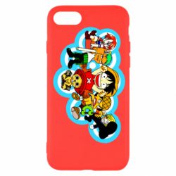 Чехол для iPhone SE 2020 One peace anime heroes - PrintSalon