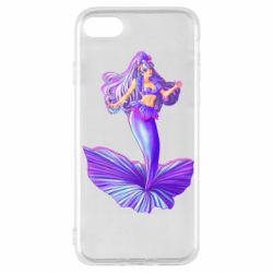 Чехол для iPhone SE 2020 Purple Mermaid Barbie - PrintSalon