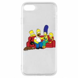 Чехол для iPhone SE 2020 Simpsons At Home - PrintSalon