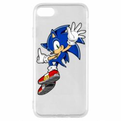 Чехол для iPhone SE 2020 Sonic and the jump - PrintSalon