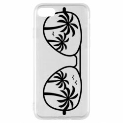 Чехол для iPhone SE 2020 Sunglasses And Palm Trees - PrintSalon