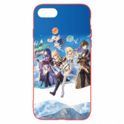 Чехол для iPhone SE 2020 Teyvat Genshin Impact - PrintSalon