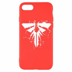 Чехол для iPhone SE 2020 The last of us spray logo - PrintSalon