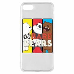 Чехол для iPhone SE 2020 We bare bears collage - PrintSalon