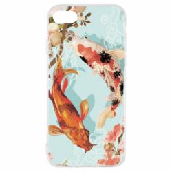 Чохол для iPhone SE 2020 Японські Риби Кои - PrintSalon