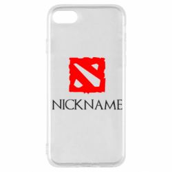 Чехол для iPhone SE 2020 Your nickname Dota2 - PrintSalon