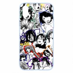 Чохол для iPhone X/Xs Ahegao anime characters manga - PrintSalon
