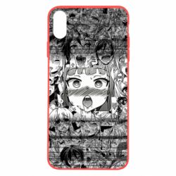 Чохол для iPhone X/Xs Ahegao Glitch - PrintSalon