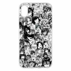Чохол для iPhone X/Xs Ahegao manga - PrintSalon