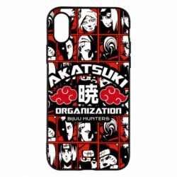 Чохол для iPhone X/Xs Akatsuki Organization - PrintSalon