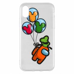 Чехол для iPhone X/Xs Among Balloons - PrintSalon