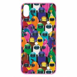 Чохол для iPhone X/Xs Among Us Astronauts 3D - PrintSalon