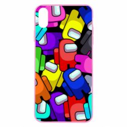 Чехол для iPhone X/Xs Among us multicolored - PrintSalon