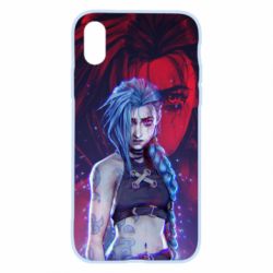 Чохол для iPhone X/Xs Аркейн Джнкс - PrintSalon