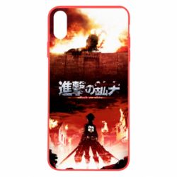 Чехол для iPhone X/Xs Attack of the Titans