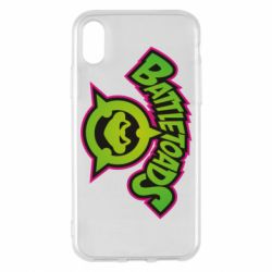Чохол для iPhone X/Xs Battletoads logo - PrintSalon