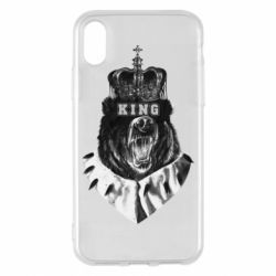 Чехол для iPhone X/Xs Bear King - PrintSalon