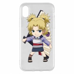 Чехол для iPhone X/Xs Chibi Nara Temari - PrintSalon