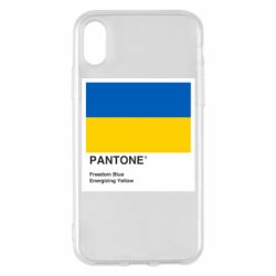 Чехол для iPhone X/Xs Color of 2022 - PrintSalon