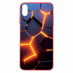Чохол для iPhone X/Xs Cracked Blocks - PrintSalon