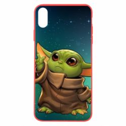 Чохол для iPhone X/Xs Cute Baby Yoda - PrintSalon