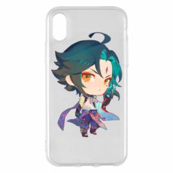 Чехол для iPhone X/Xs Cute Chibi Xiao - PrintSalon
