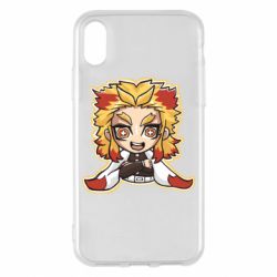Чохол для iPhone X/Xs Cute Senjuro Rengoku - PrintSalon