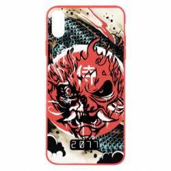 Чехол для iPhone X/Xs Cyberpunk 2077 Dragon