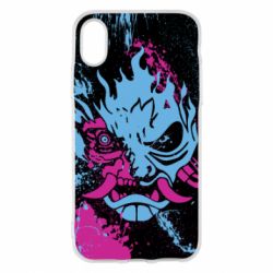 Чохол для iPhone X/Xs Cyberpunk Spray Neon - PrintSalon