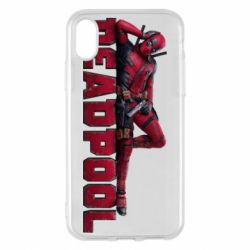 Чехол для iPhone X/Xs Дэдпул арт - PrintSalon