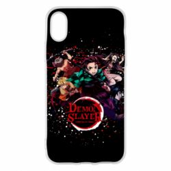 Чохол для iPhone X/Xs Demon Slayer - PrintSalon