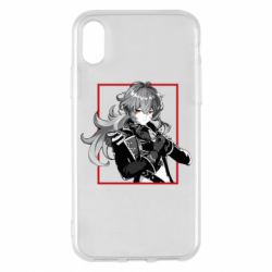 Чехол для iPhone X/Xs Diluc Genshin Impact - PrintSalon
