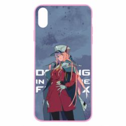 Чехол для iPhone X/Xs DITF Zero Two Art-PrintSalon Чехол для iPhone X/Xs DITF Zero Two Art
