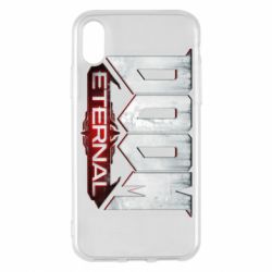 Чохол для iPhone X/Xs Doom Eternal logo - PrintSalon