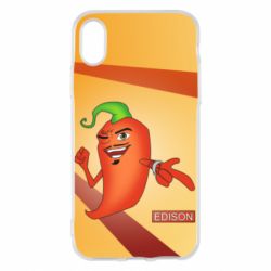 Чохол для iPhone X/Xs Edison Pepper - PrintSalon