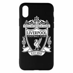 Чехол для iPhone X/Xs FC Liverpool Logo - PrintSalon