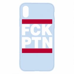 Чехол для iPhone X/Xs FCN PTN - PrintSalon